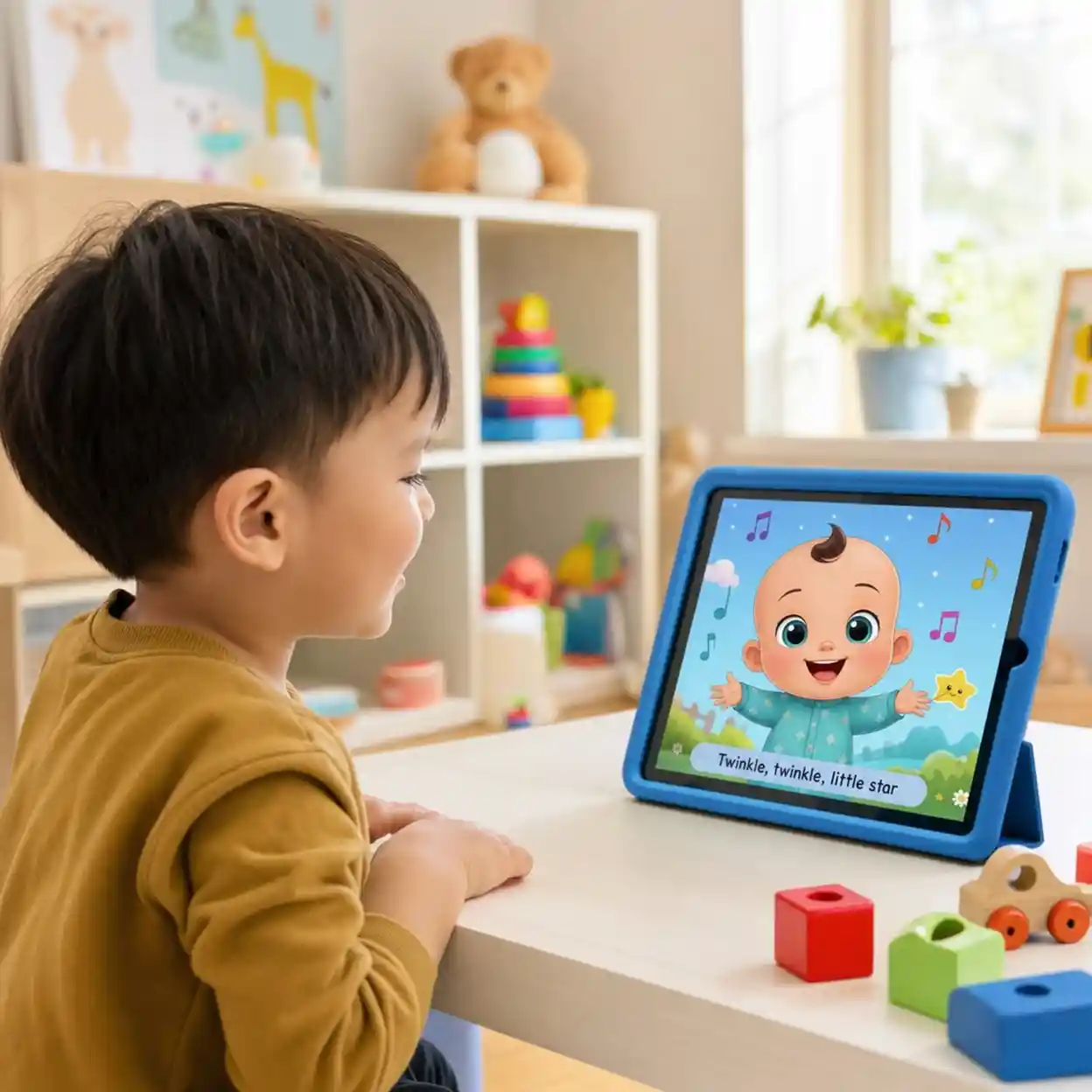 Contenido educativo y nanas infantiles