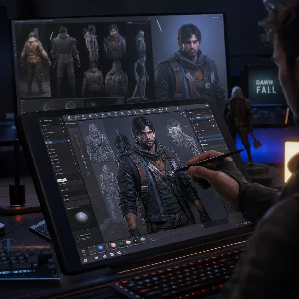 Desarrollo de personajes para videojuegos
